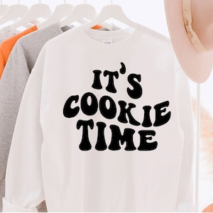 It&#39;s Cookie Time Svg, Cookie Dealer SVG, Cookie svg, Svg Cut File, Wavy Letters Svg, Cut file, SVG Digital Download, PNG file