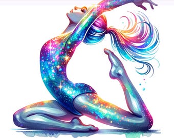 Ballerina PNG, Ballerina Girl Png, Colorful Png, Dance Clipart, Dancing, Dance, Sublimation Design, PNG Digital Download PNG