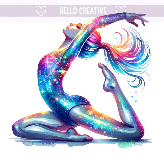 Ballerina PNG, Ballerina Girl Png, Colorful Png, Dance Clipart, Dancing, Dance, Sublimation Design, PNG Digital Download PNG