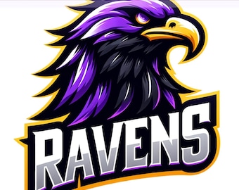 Ravens PNG, Mascot Png, Sport Png, Game Day Png, Football Png, Retro Png, Sublimation Design, PNG Digital Download PNG