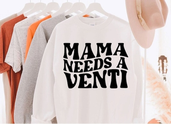 Mama Needs a Venti Svg Mama Svgs Mama Boho Svgs Wavy - Etsy