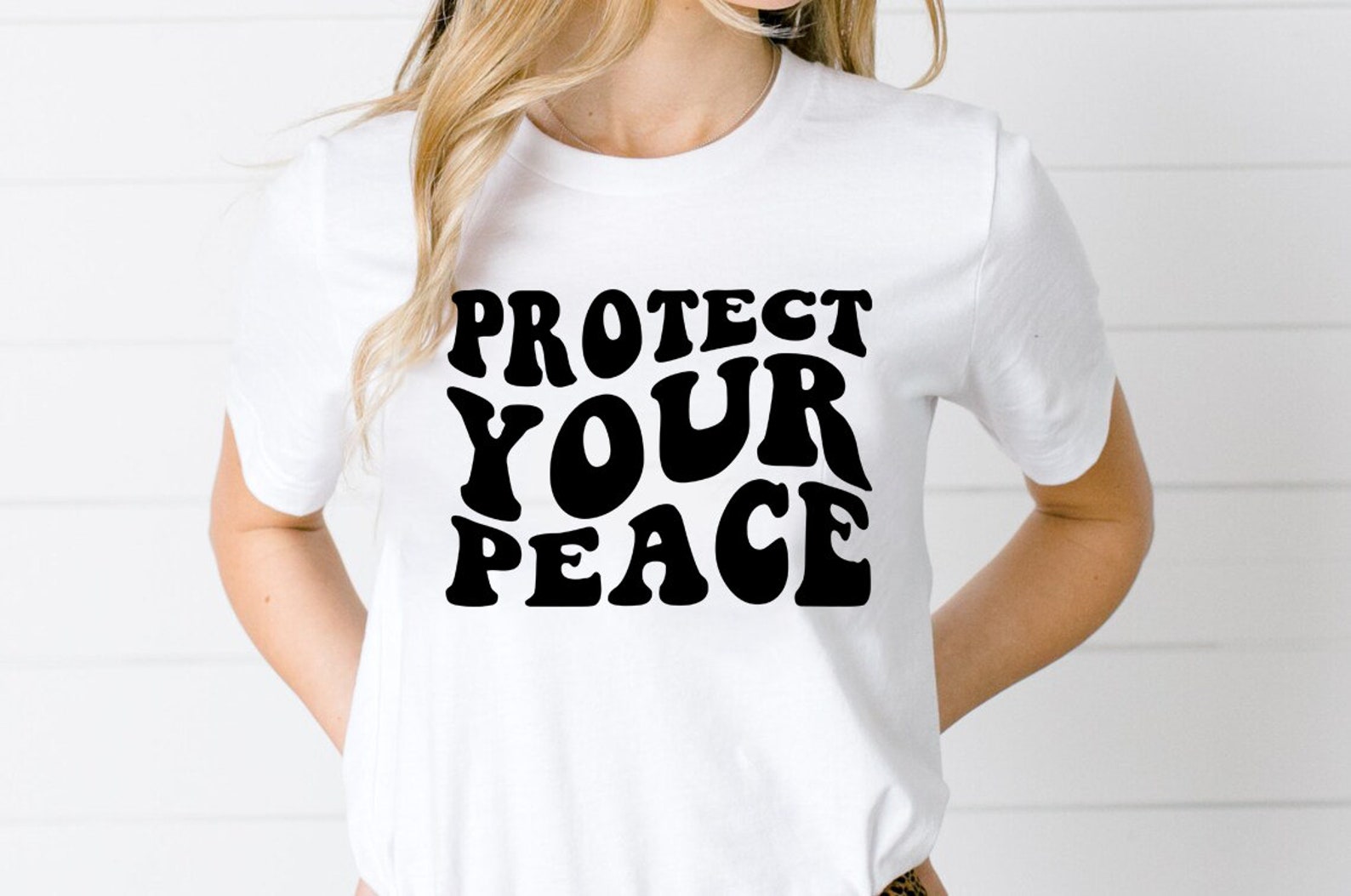 Protect Your Peace SVG Protection Peace Svg Cut File Wavy - Etsy