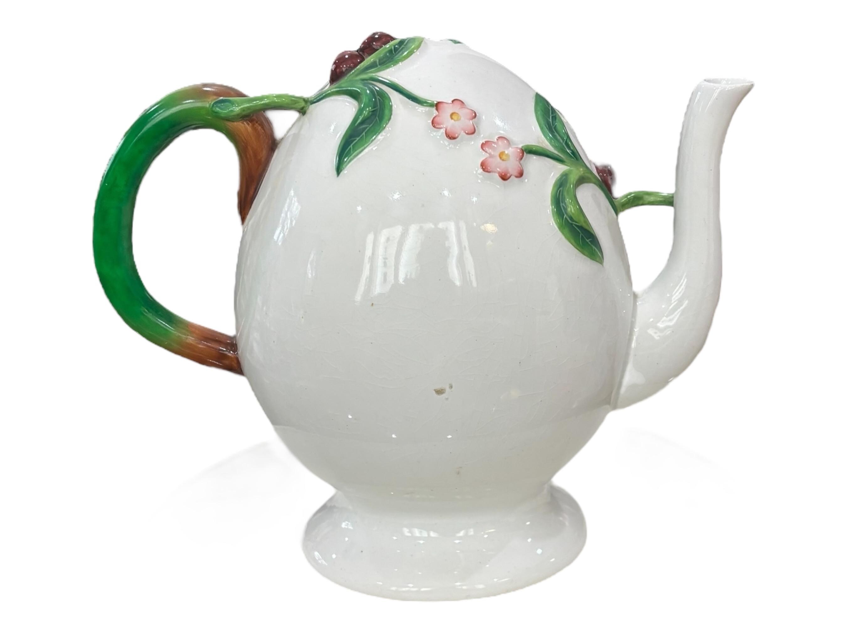 Teapot Minton Puzzle or Cadogan Antique Teapot Chinese Wine Pot One Piece Teapot No Lid Teapot