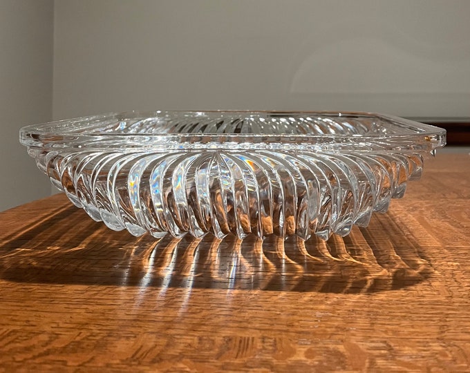 Square Ribbed Glass Villeroy & Boch Quadra Crystal Glass Square Ribbed 12