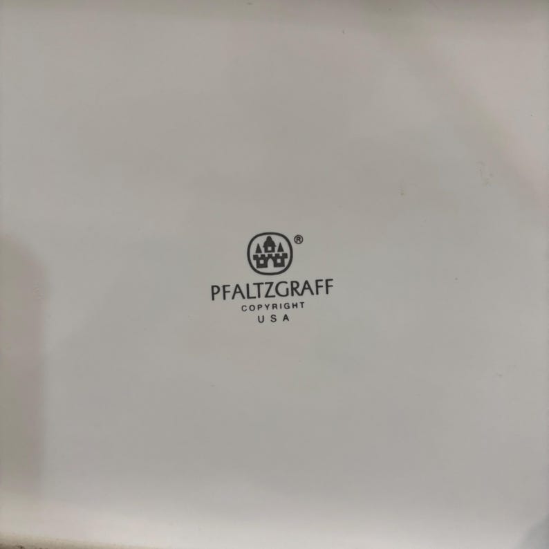 Pfaltzgraff Bread Tray April Pattern Vintage Platter Serving Tray ...