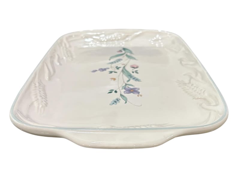Pfaltzgraff Bread Tray April Pattern Vintage Platter Serving Tray ...