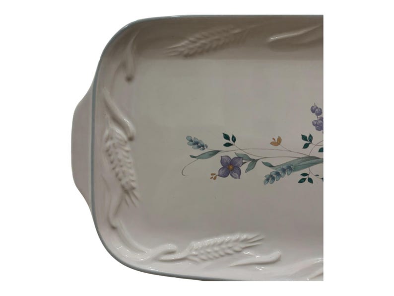 Pfaltzgraff Bread Tray April Pattern Vintage Platter Serving Tray ...
