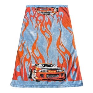 Vintage Hot Wheels Towel