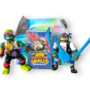 Nostalgia lat 90. w pudełku prezentowym: Rock’n Rolling Teenage Mutant Ninja Turtles i kaseta magnetofonowa Coming Out Of Their Shells
