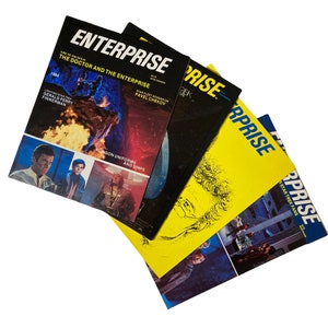Vintage Star Trek Magazine Set: Issues 5-8 (1984-1985)