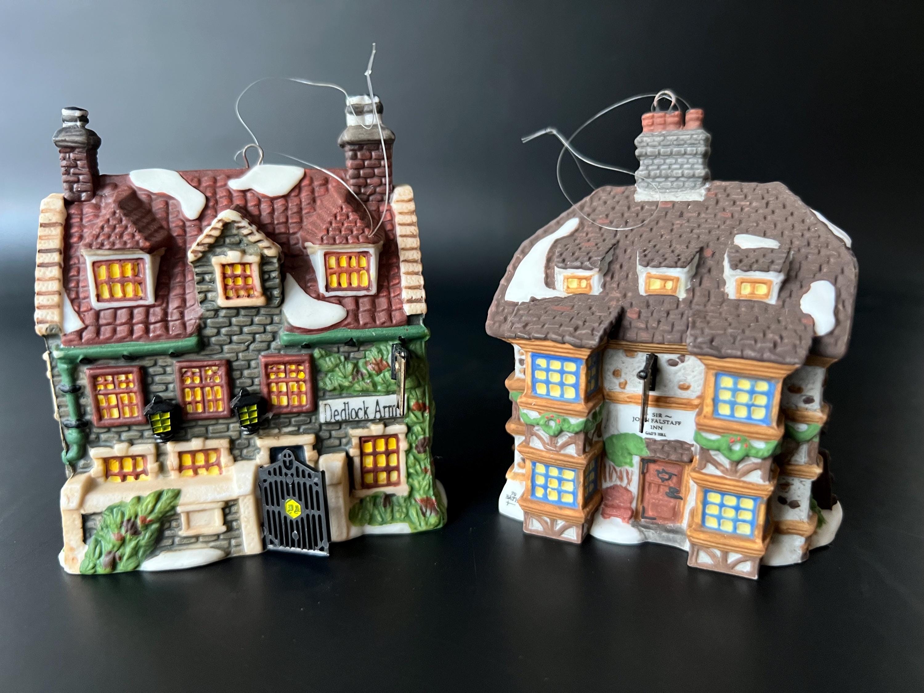 Christmas Village 1990 Painted - Etsy