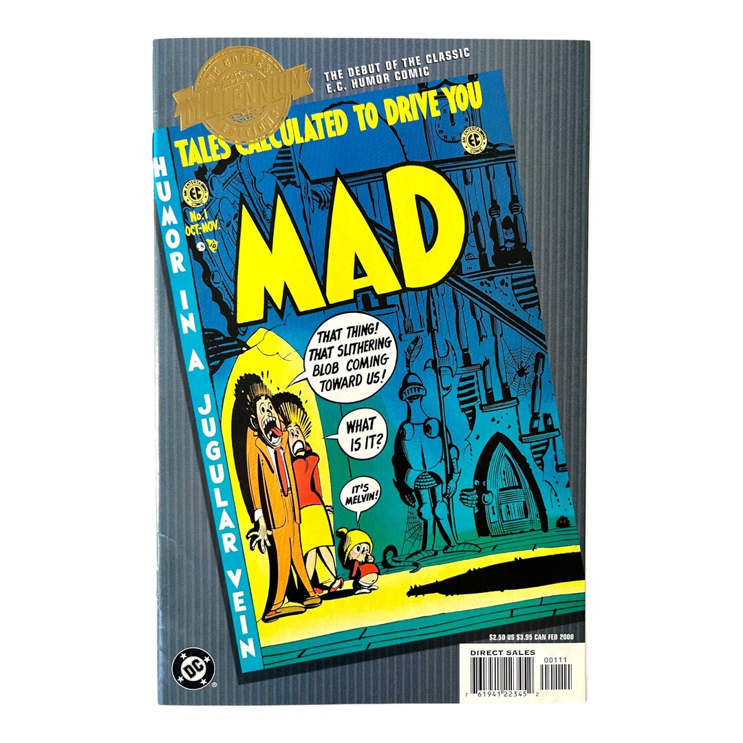 Mad Comic Book Millennium Edition Tales to Drive You Mad 1 Etsy