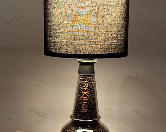 Flaschenlampe Bottlelamp aus einer Whiskyflasche