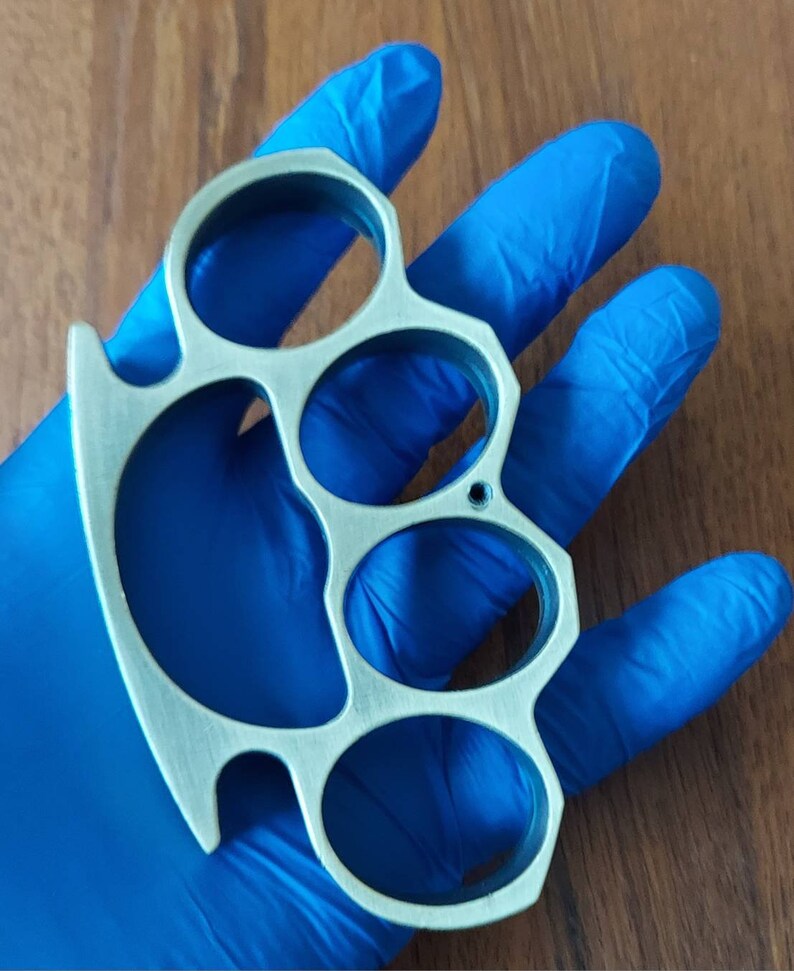 Novelty Paperweight Knuckle Rings Solid Champagne Etsy