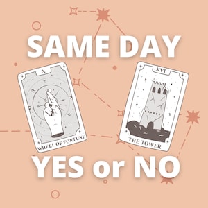 SAME DAY Yes or No Psychic Reading