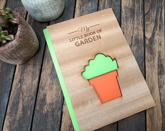 Garden journal to track and plan your garden |The perfect gardening gift for birthdays | Garden notebook | Diary for amateurs and experts.