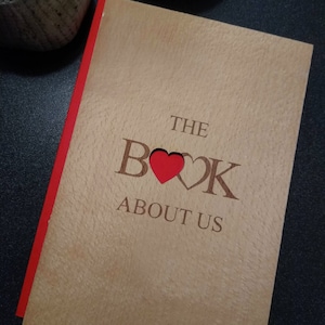 Adventure Book Scrapbook valentines Scrapbook Gift for him and her Adventure Album valentines gift