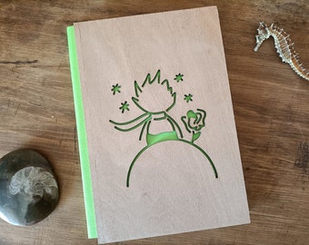 Custom Journal Little Prince, journal and notebooks, secret diary, newborn gift, Anniversary gift, Housewarming gift