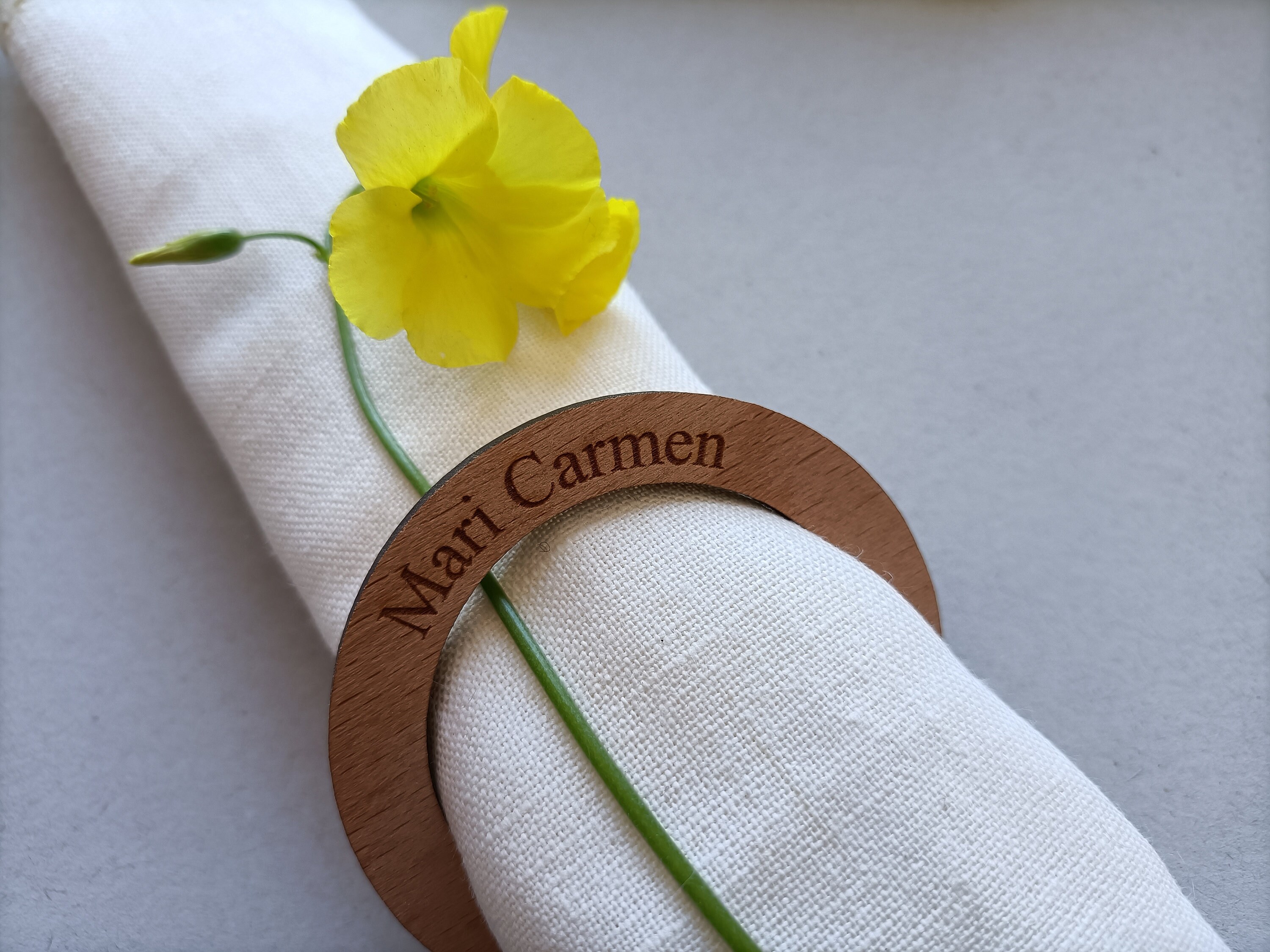 Personalised Napkin Rings Etsy UK
