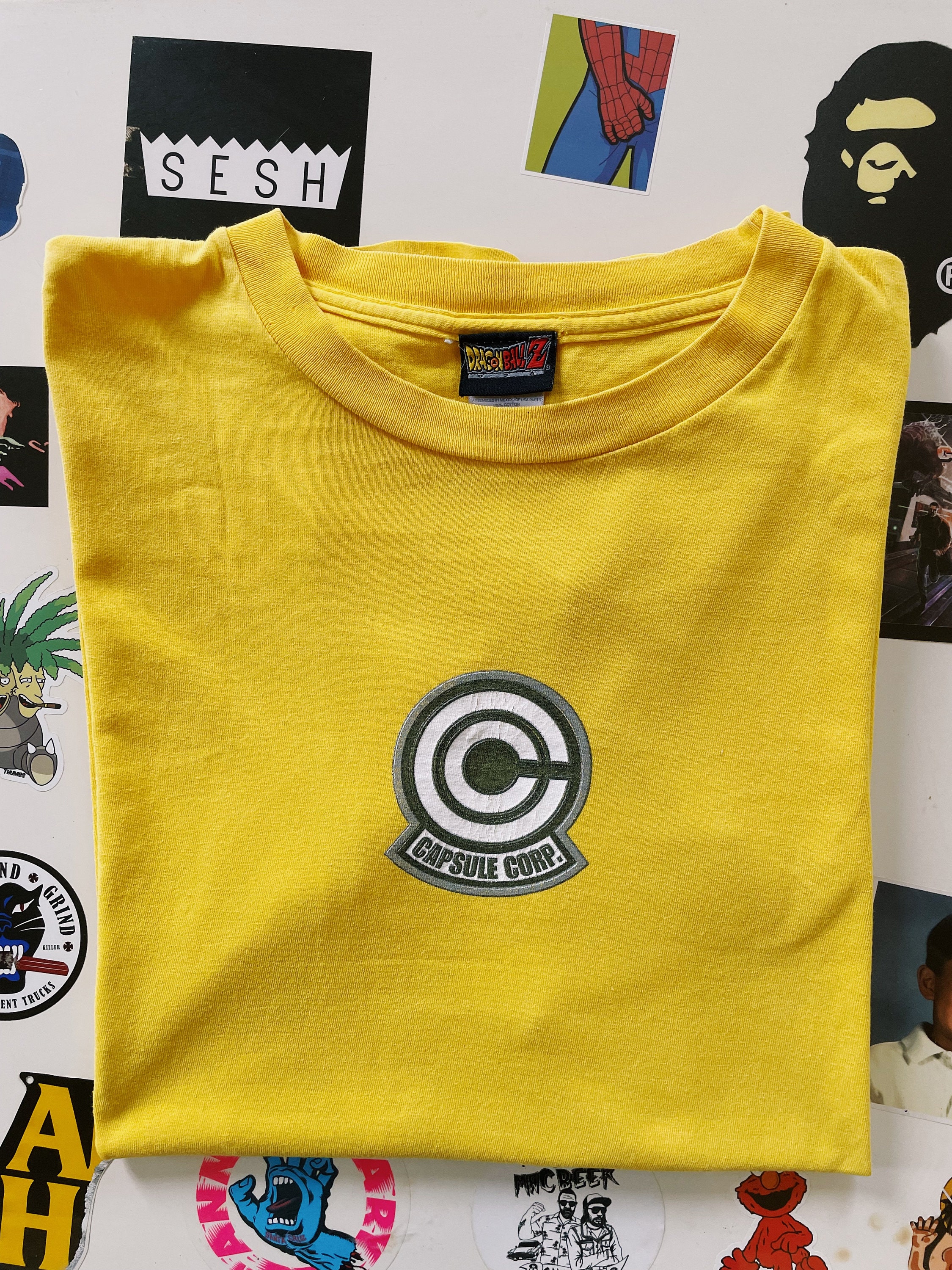 Vintage 2000 Dragon Ball Z Trunks Licensed T-shirt Yellow - Etsy