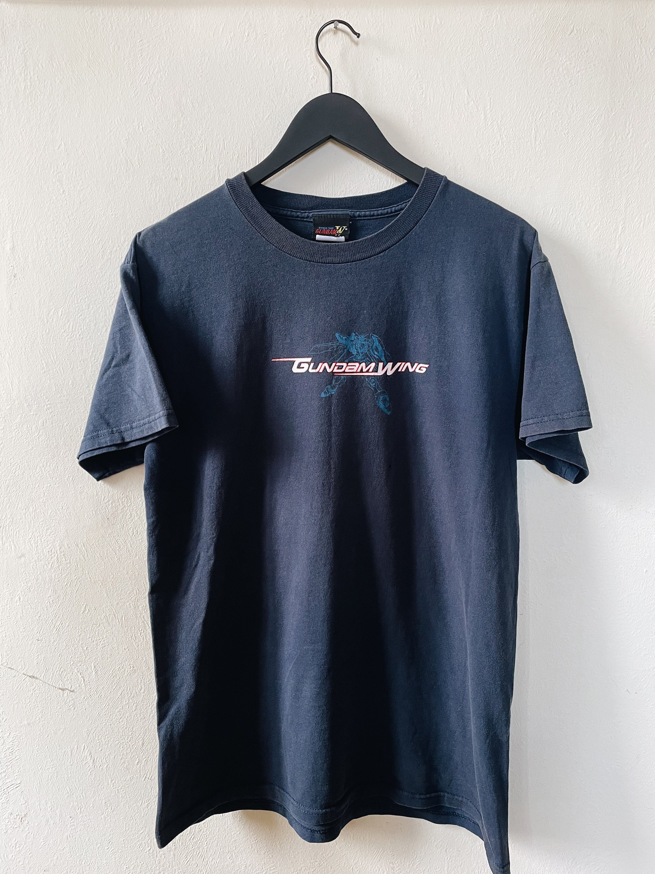 Vintage Y2K 00s Mobile Suit Gundam Wing T-shirt Navy - Etsy