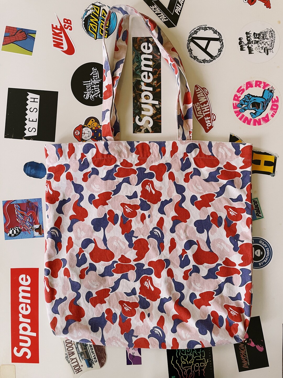 【A・BATHING APE】leopard camo bag 90s 初期 A・BATHING APE】leopard camo bag 90s 初期 【公式通販】