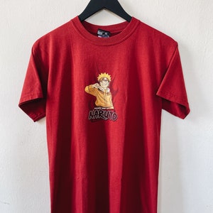 Naruto Classic Sasuke Sharingan Symbol Boy's Red T-shirt : Target
