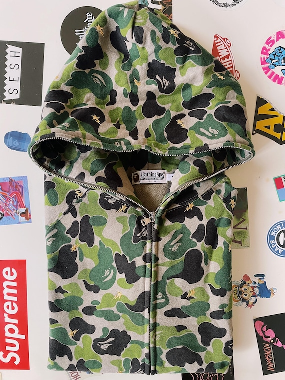 芸能人愛用アイテム特集 Vintage Logo Sta Gold Camo ABC Limited Aoyama Bape Y2K トップス