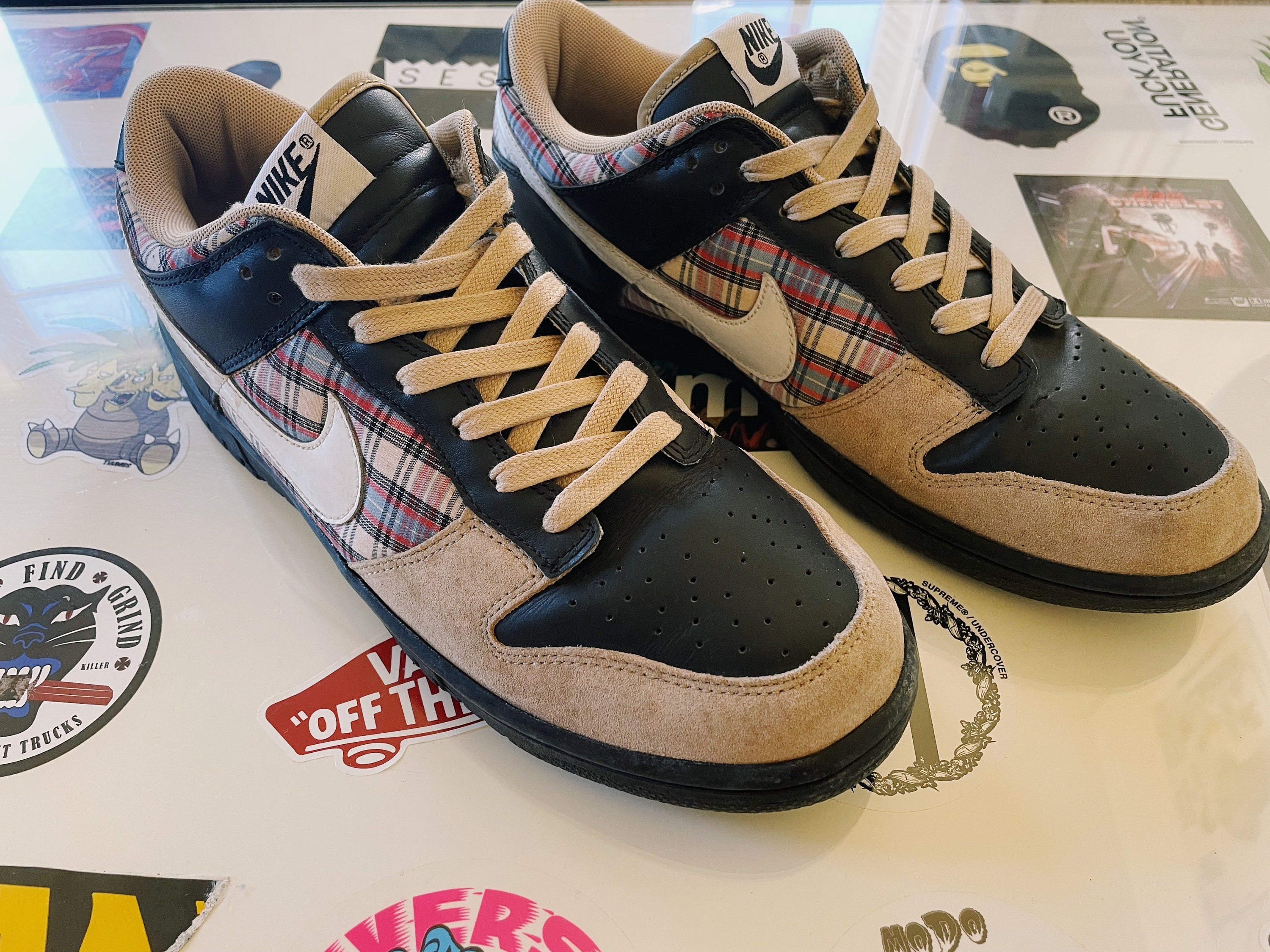 2006 NIKE DUNK　LOW CL TWEED CHECK PLAID