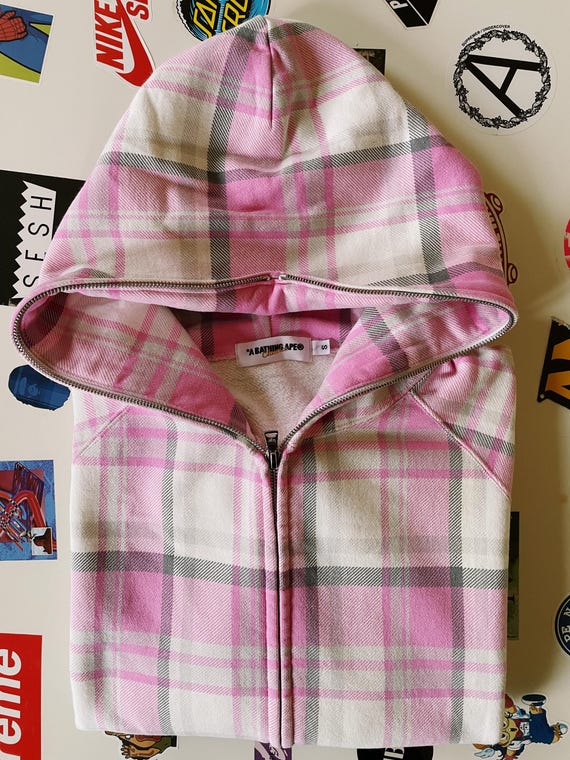 Vintage Y2K Bape A Bathing Ape Kanazawa Limited Check Plaid Full