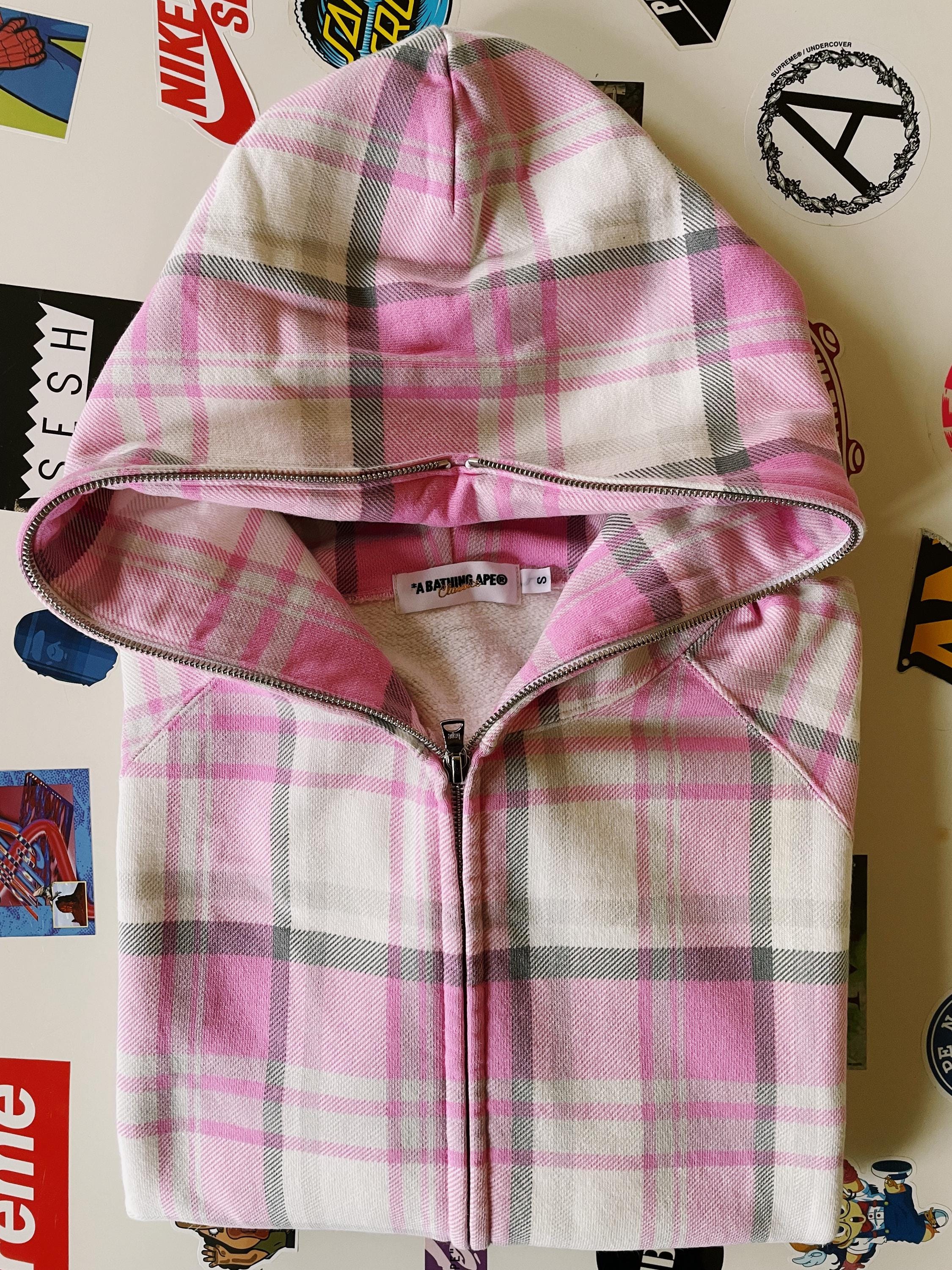 Vintage Y2K Bape A Bathing Ape Kanazawa Limited Check Plaid Full Vintage Y2K Bape A Bathing Ape Kanazawa Limited Check Plaid Full