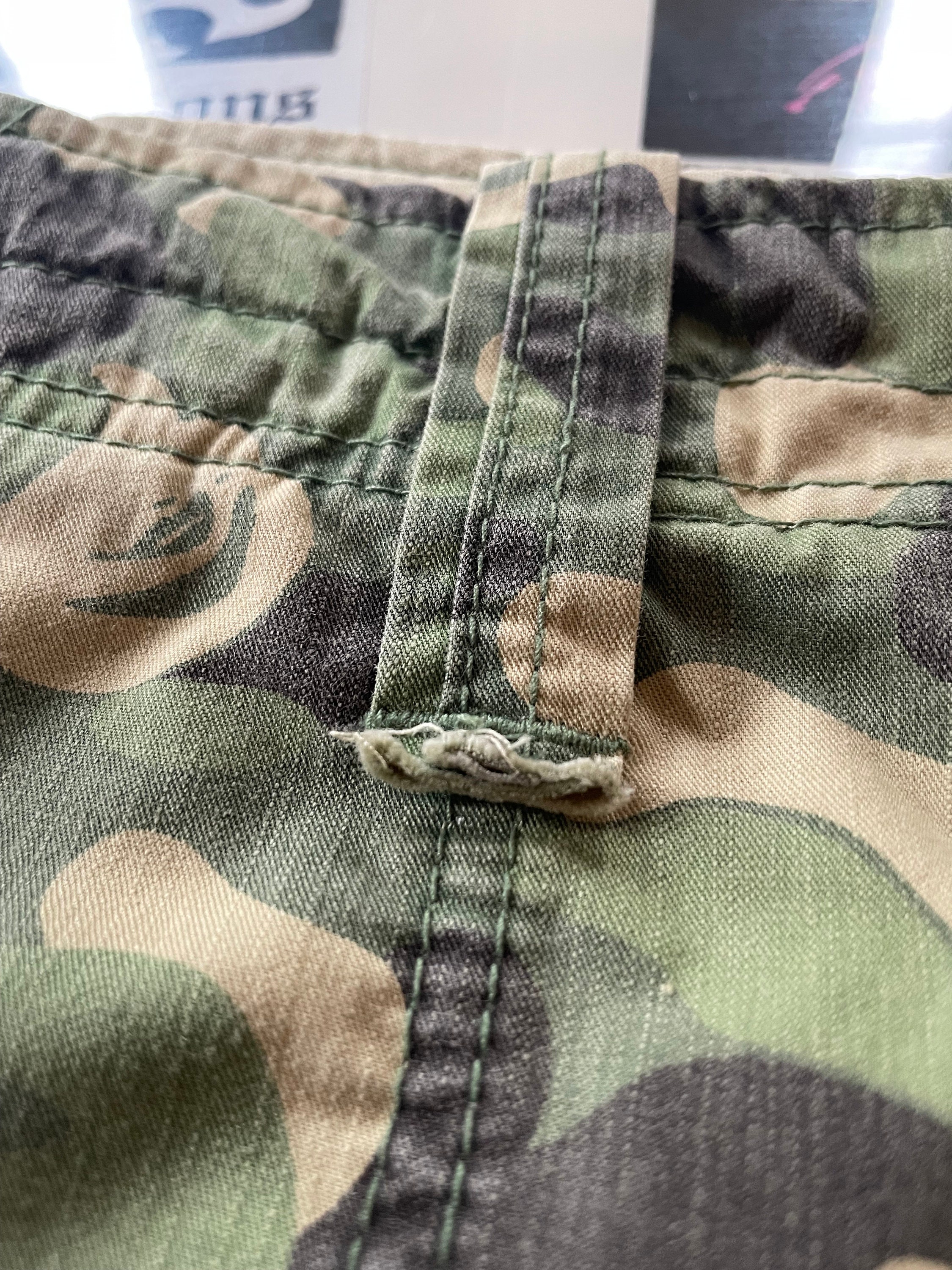 Vintage Y2K Bape A Bathing Ape Head One Point ABC Camo Cargo Pants ...