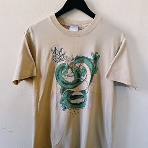 T-shirt Vintage 1997 Agent Aika Screen Stars - Blanc, Taille M, Occasion Très Bon état