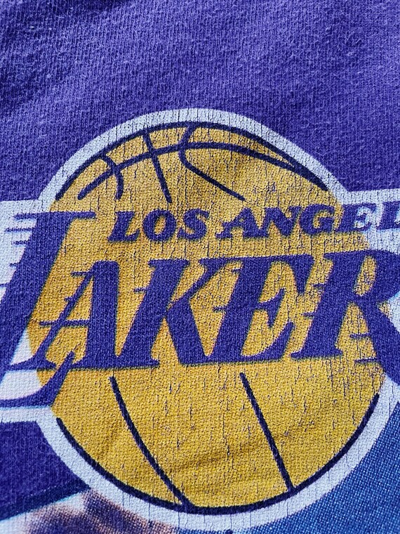 Vintage 90s NBA Pro Player Shaquille O'neal Los Angeles Lakers T