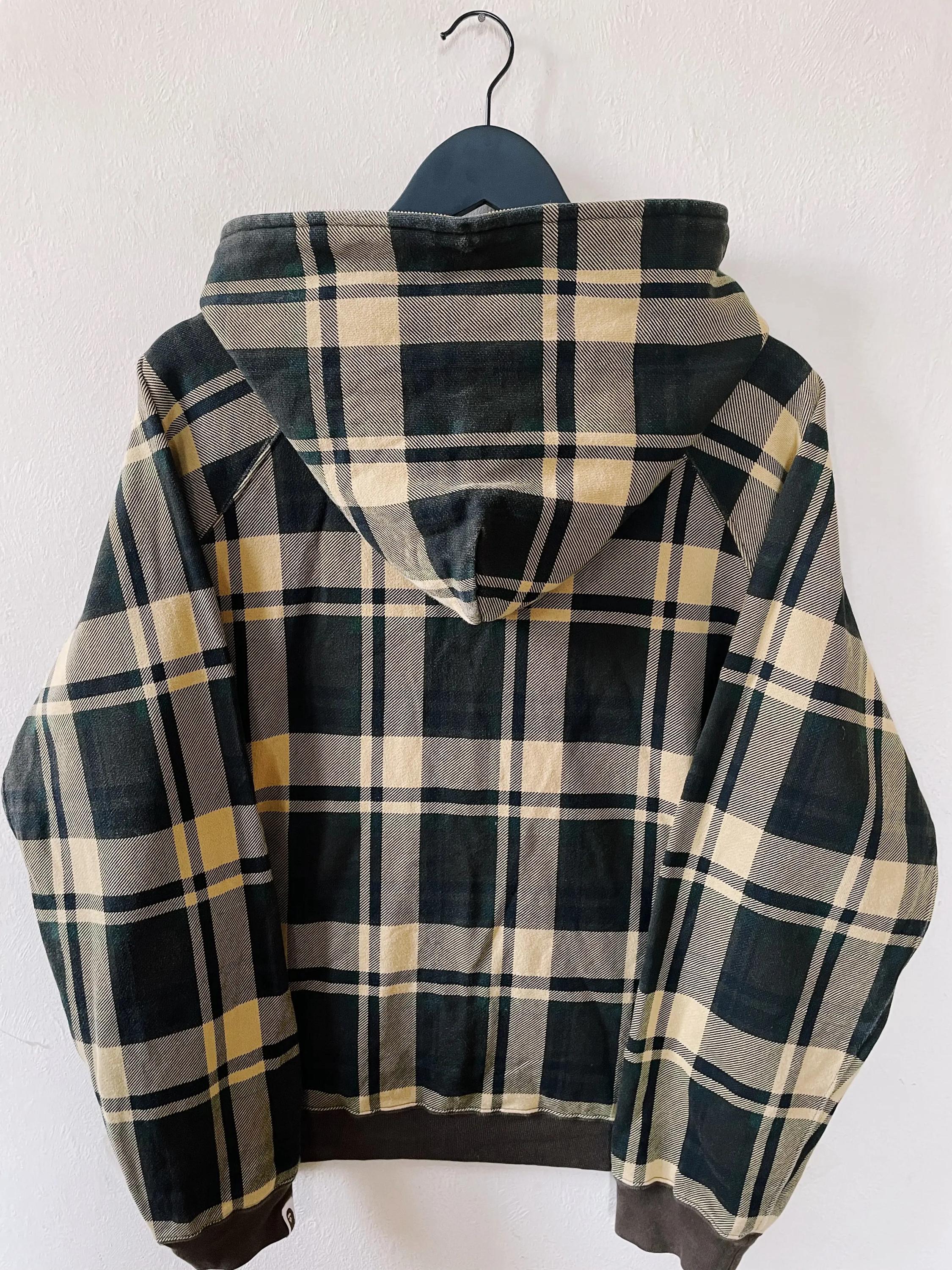 2000’s A BATHING APE PLAID CHECK JKT Bape, A Bathing Ape Plaid Tartan jacket – HeresWear