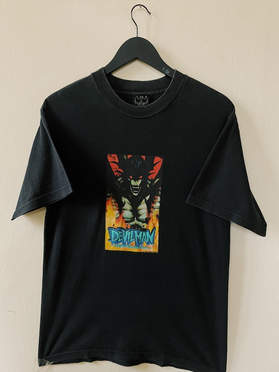 Vintage 90s Devil Man More Than Demon T-shirt Black - Etsy