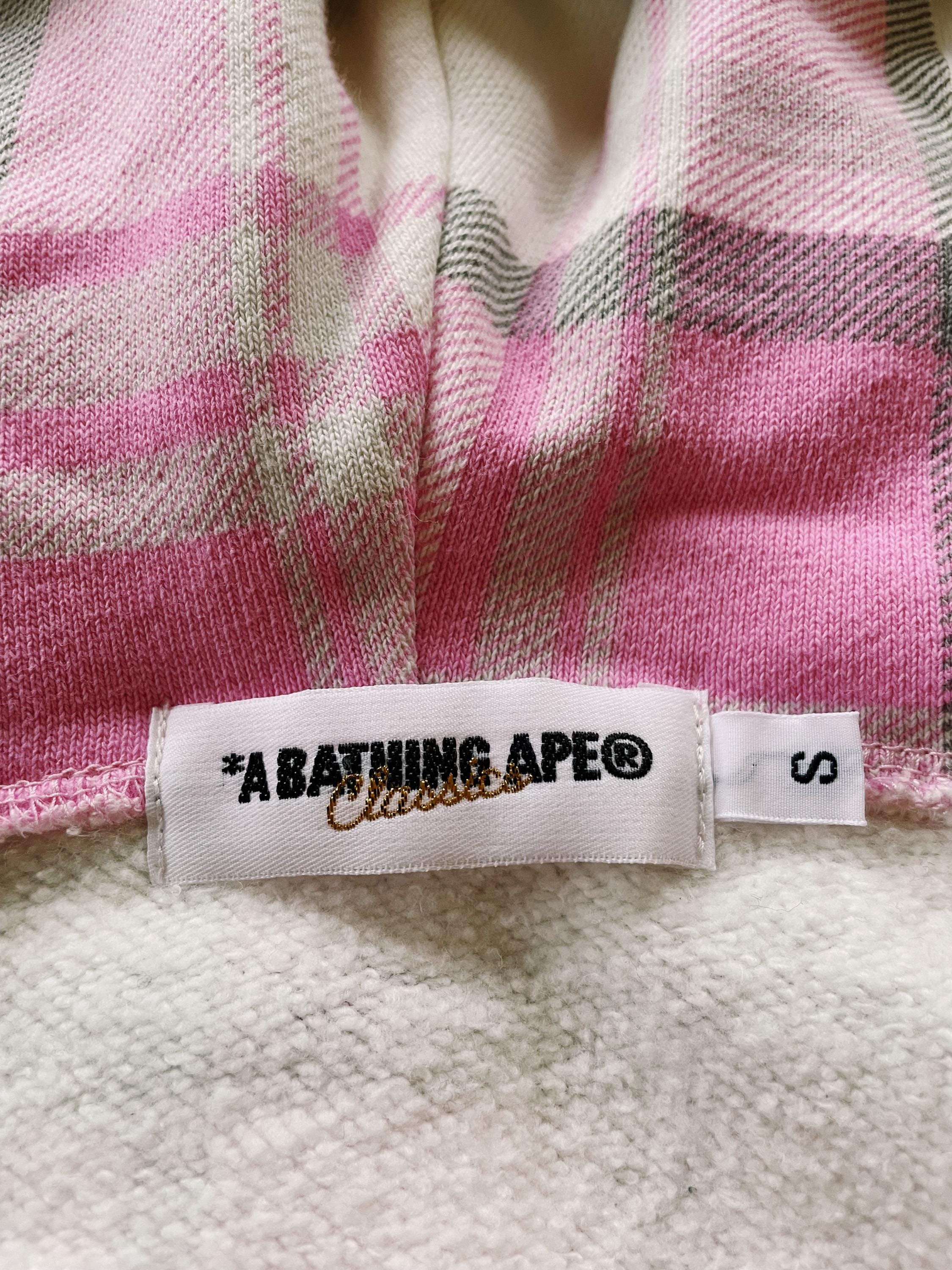 Vintage Y2K Bape A Bathing Ape Kanazawa Limited Check Plaid Full