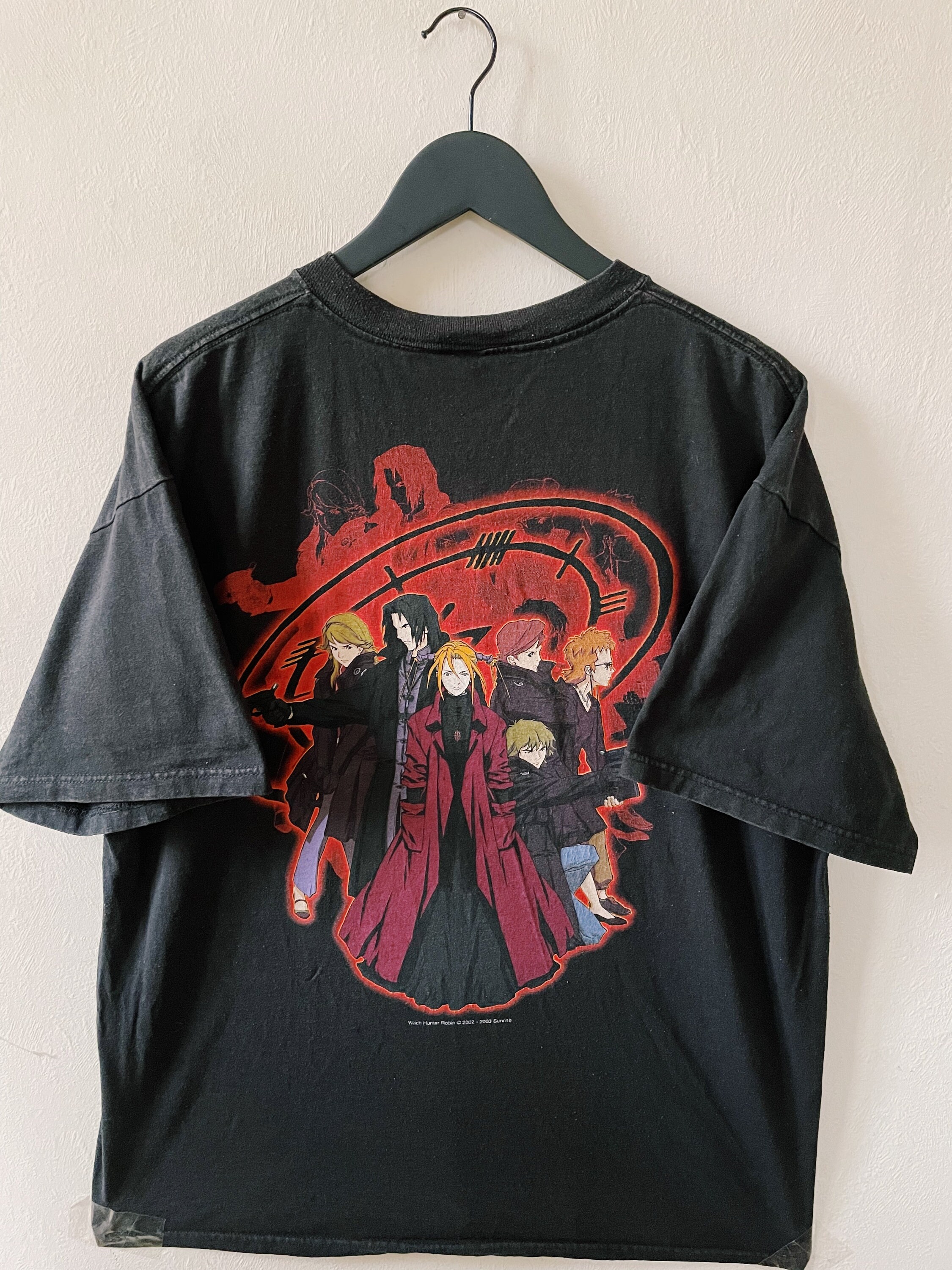 Vintage 2003 Sunrise Witch Hunter Robin Promo T-shirt Black - Etsy