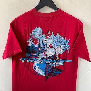 Vintage 2001 Dragon Ball Z Future Trunks T-shirt Rood