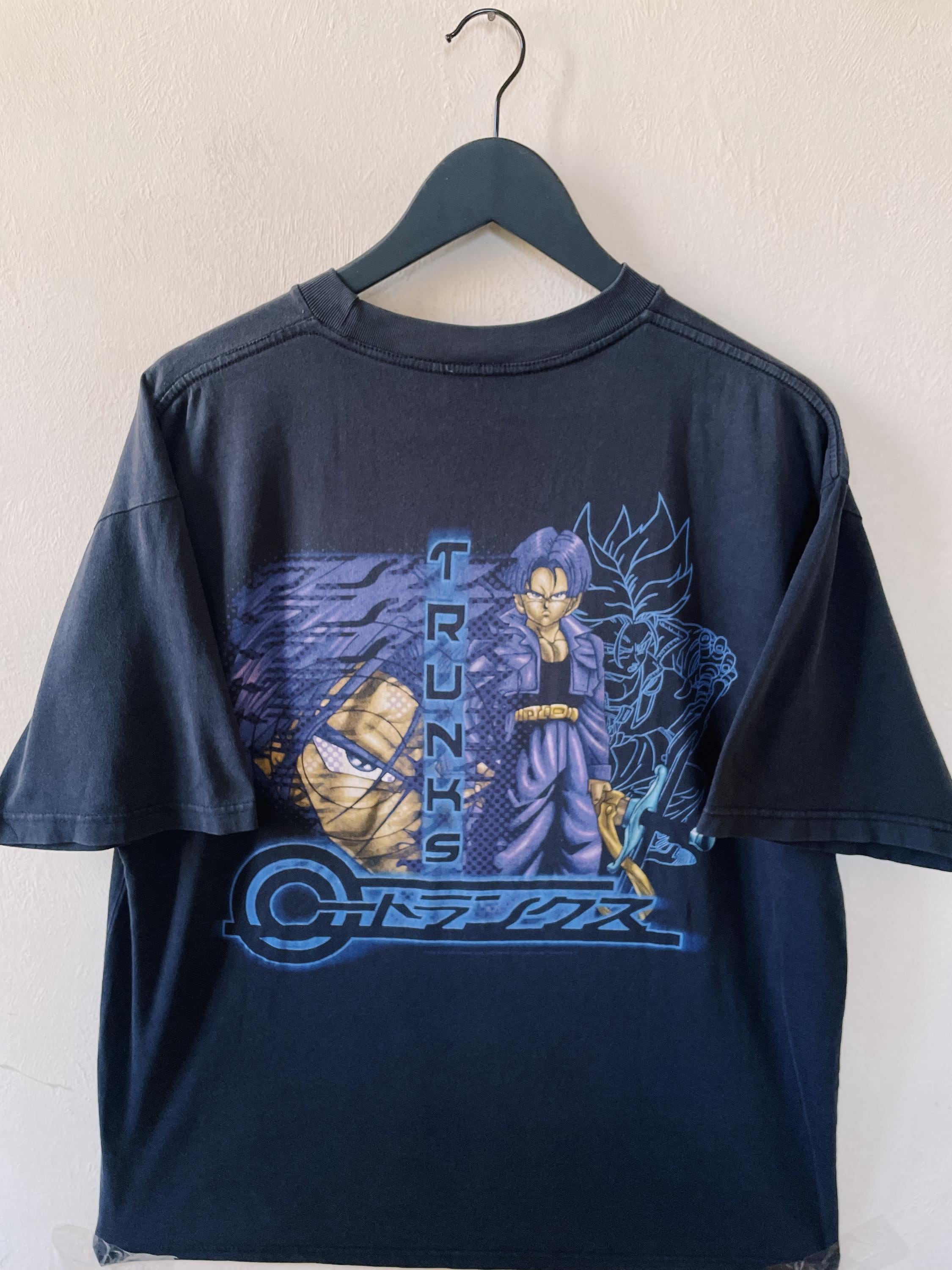 Vintage 2000 Dragon Ball Z Trunks T-shirt Dark Navy - Etsy