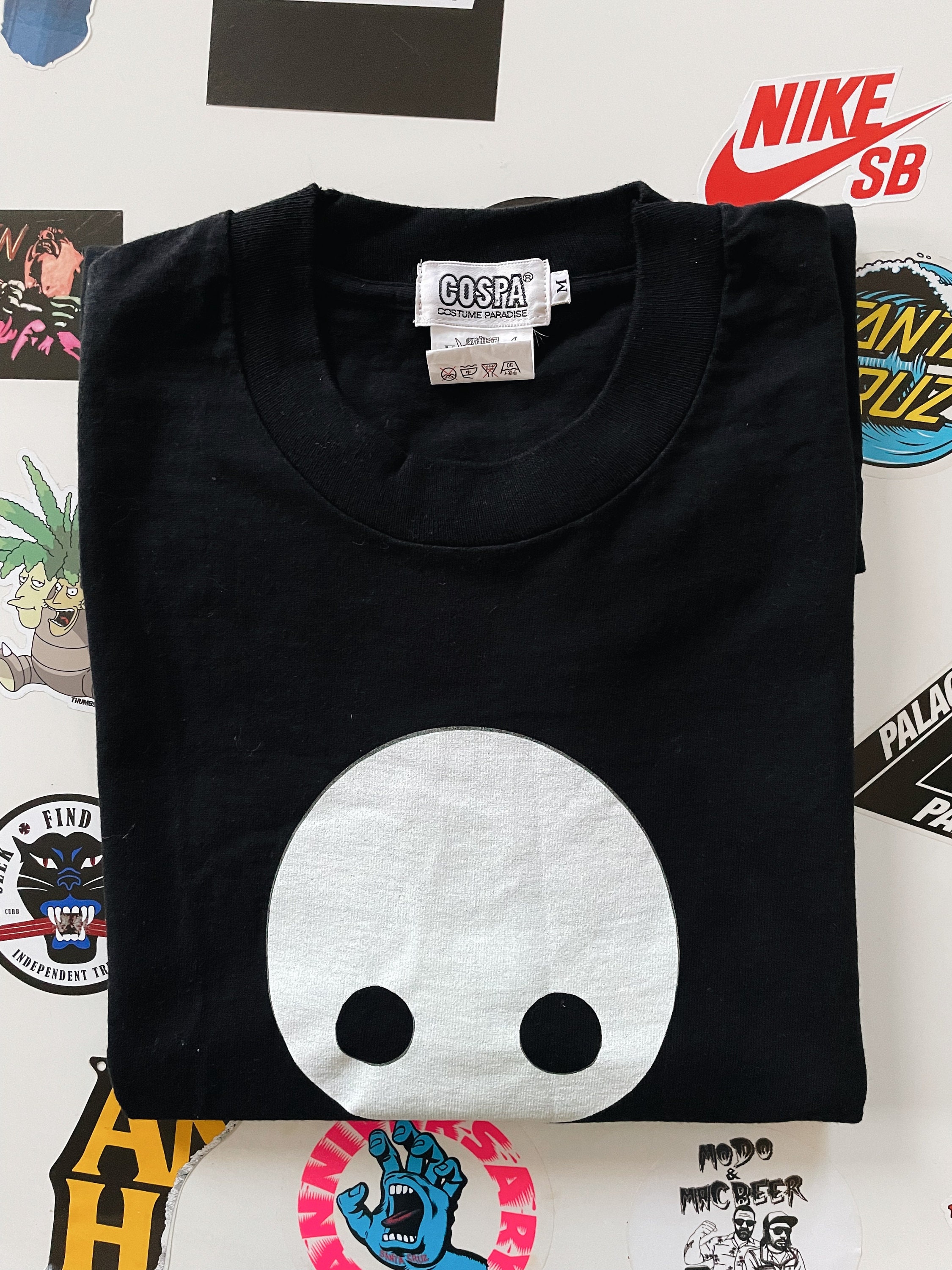 Vintage 90s Evangelion X COSPA Officially Licensed T-shirt Black