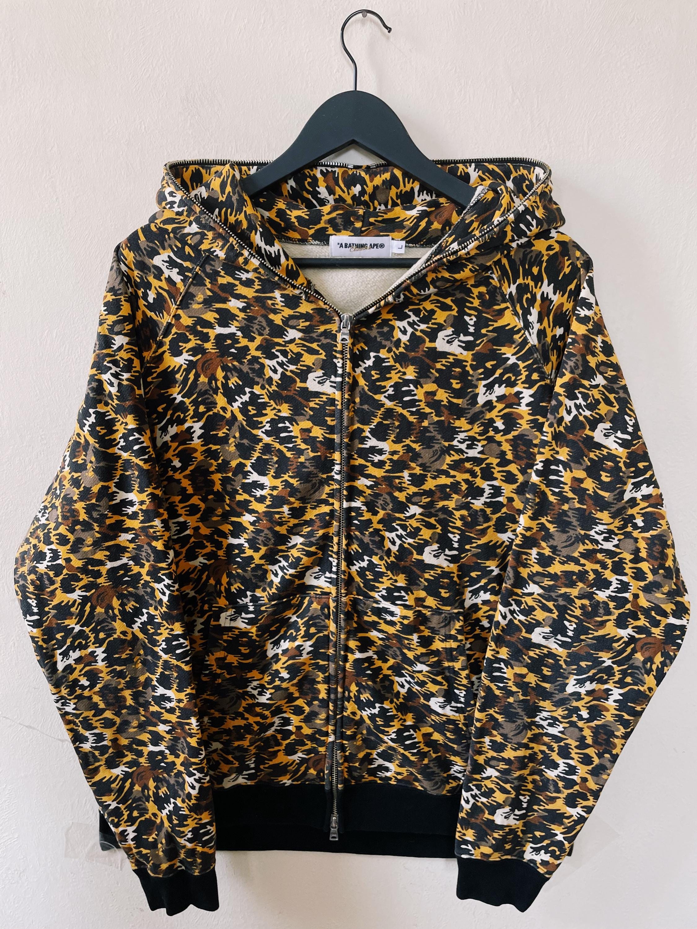 トップス archive A BATHING APE vest hoodie y2k A BATHING APE® Over Print Full Zip Hoodie | Bape official