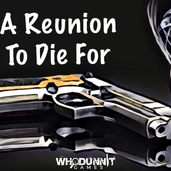 A Reunion to Die For - 1970s High School Reunion Murder Mystery Game! Virtual or in Person. PDF Instant Downloads. 12-20 Players.