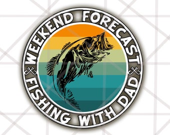 Angeln mit Papa png, Papa und Sohn png, Papa Sublimation Designs download, Vater und Sohn png, Angeln png, Weekend forecast png