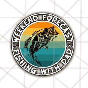 Fishing with Dad png, Dad and son png, Dad sublimation designs download, Father and son png, Fishing png, Weekend forecast png
