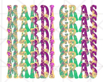 Happy Mardi Gras PNG, Mardi Gras sublimation design download, Instant Download, Mardi Gras Shirt Design, Fleur De Lis Clipart