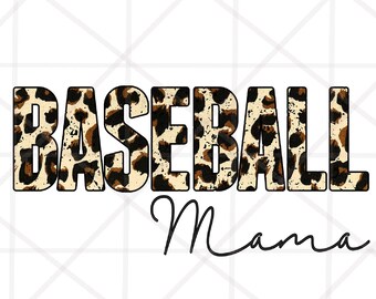 Leopard Basebal mama PNG, Cheetah Baseball Mom Png, Baseball png, Retro Baseball sublimation design, Leopard Sports Png, Summer Png