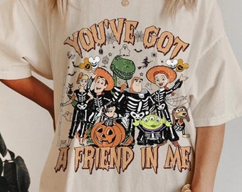 Toy Story Halloween, Sie haben einen Freund in mir, Halloween Urlaub Png Sublimation, Tpy Story Familienausflug Png, Süßes oder Saures