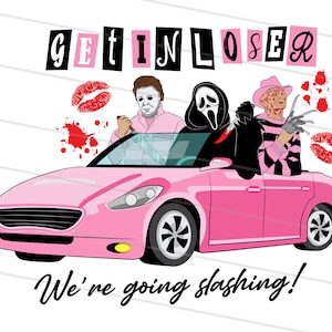Halloween Mean Girls PNG - Mean Girls PNG - Horror Characters Halloween PNG - Horror Characters Sublimation png - Mean Girls sublimation png