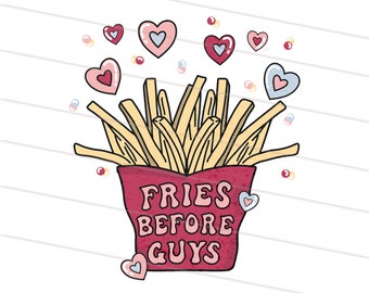 Fries Before Guys Png, Valentines Png, Valentines Day Sublimation Design, little boy png, French fries png, boy sublimation